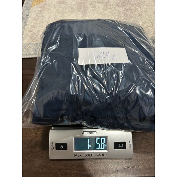 Inc International Concepts Shawl Cardigan Sweater Blue Sz Large Open Front Cozy - Picture 9 of 9